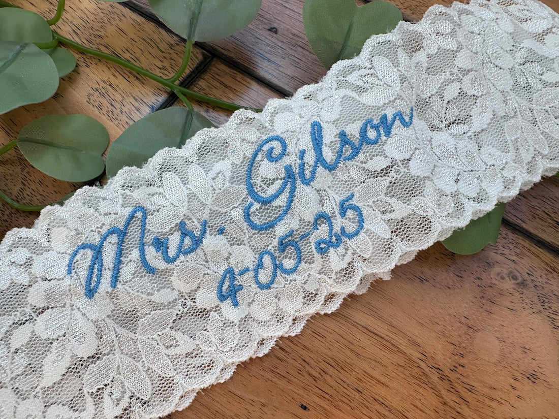 Why Brides Need a Custom Personalized Garter for Their Wedding