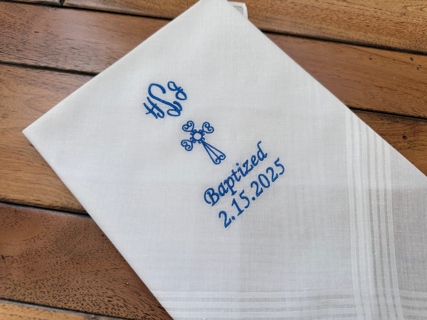 Personalized Baptism Unisex Handkerchief