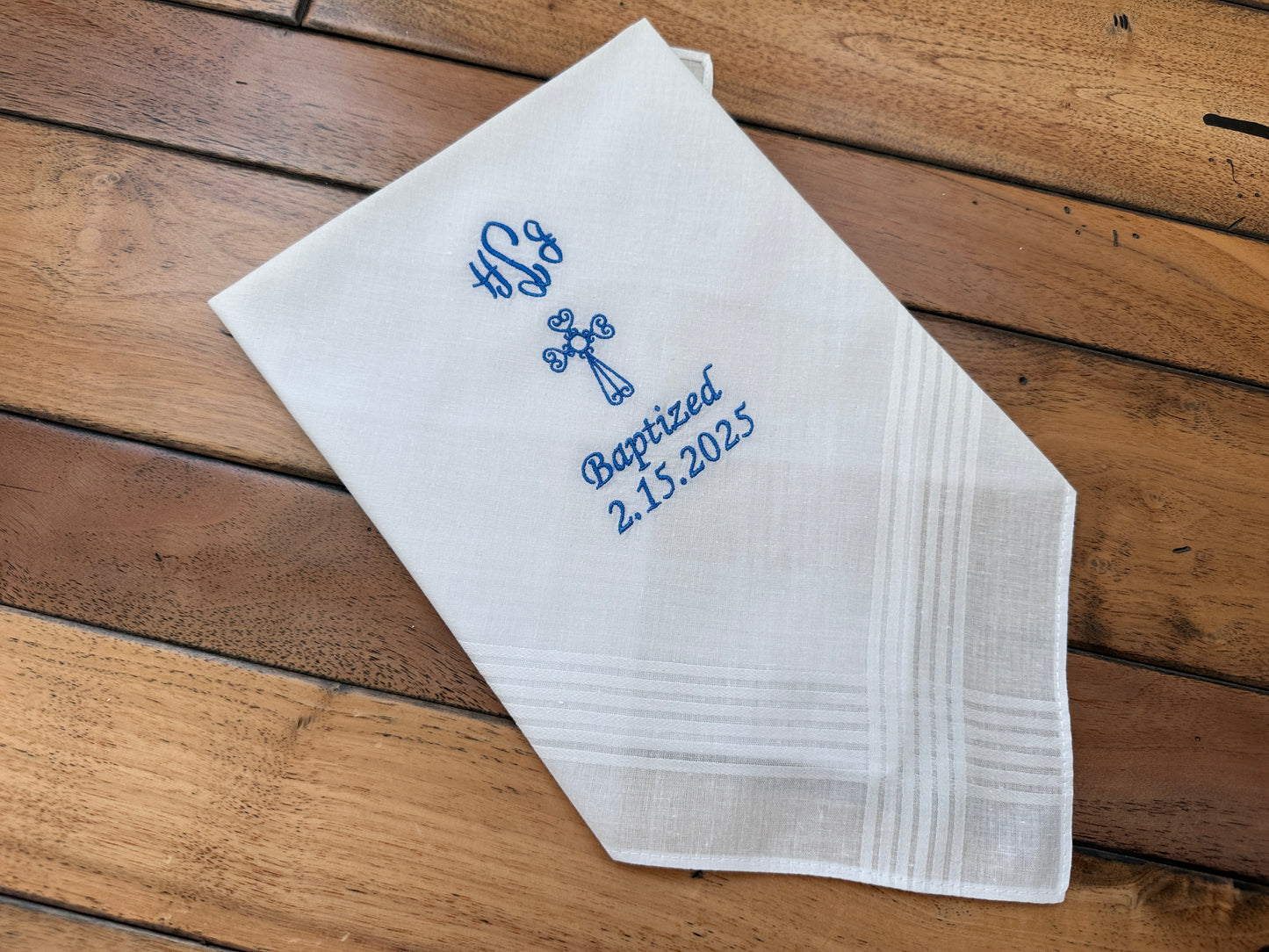Personalized Baptism Unisex Handkerchief
