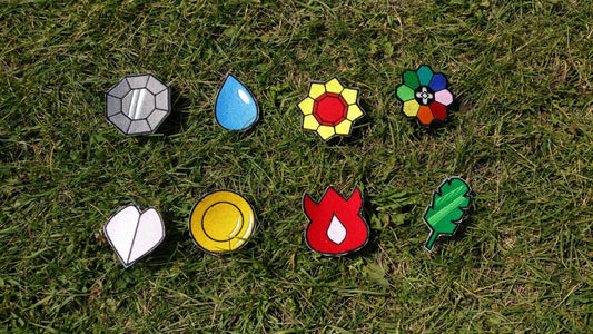 Kanto Embroidered Badges, choose any 2 patches