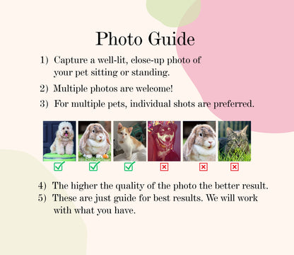 Custom Photo Pet Ornament